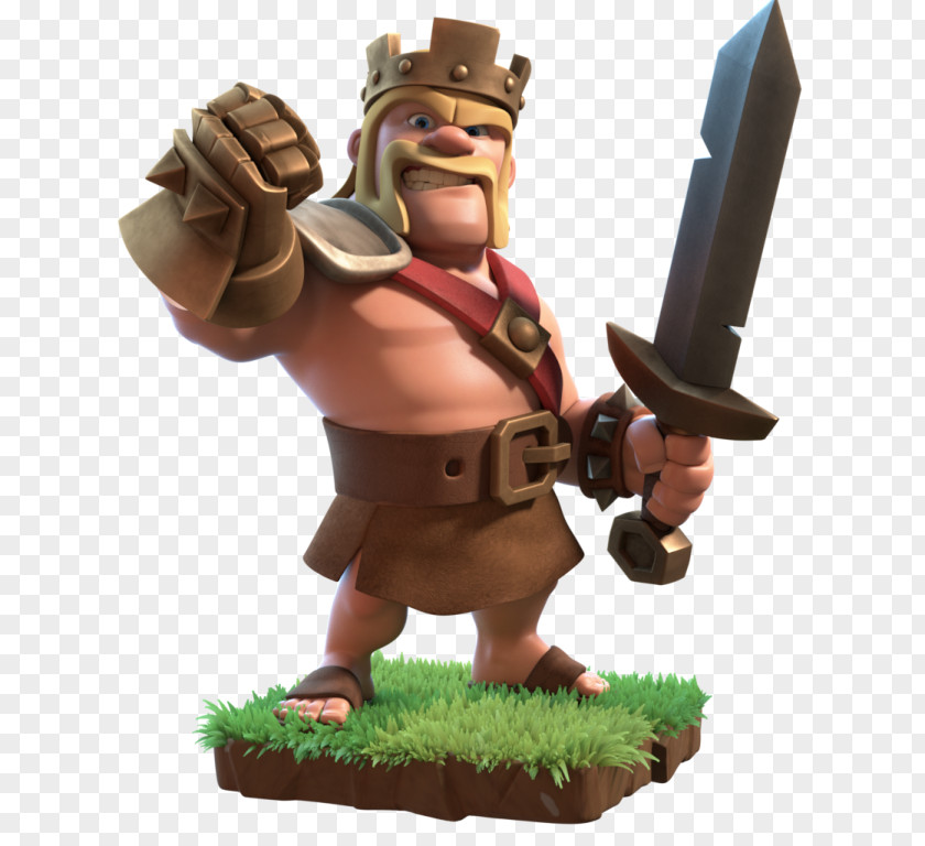 Clash Of Clans Royale Barbarian Image PNG