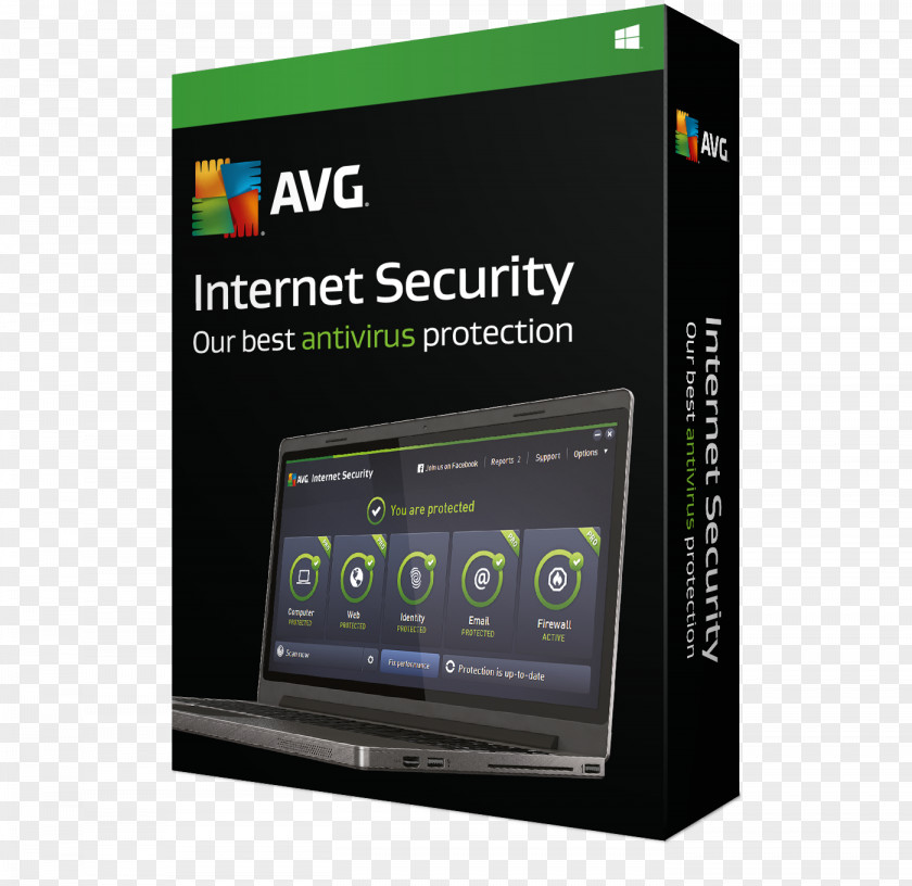 Computer AVG AntiVirus Internet Security PC TuneUp Antivirus Software PNG