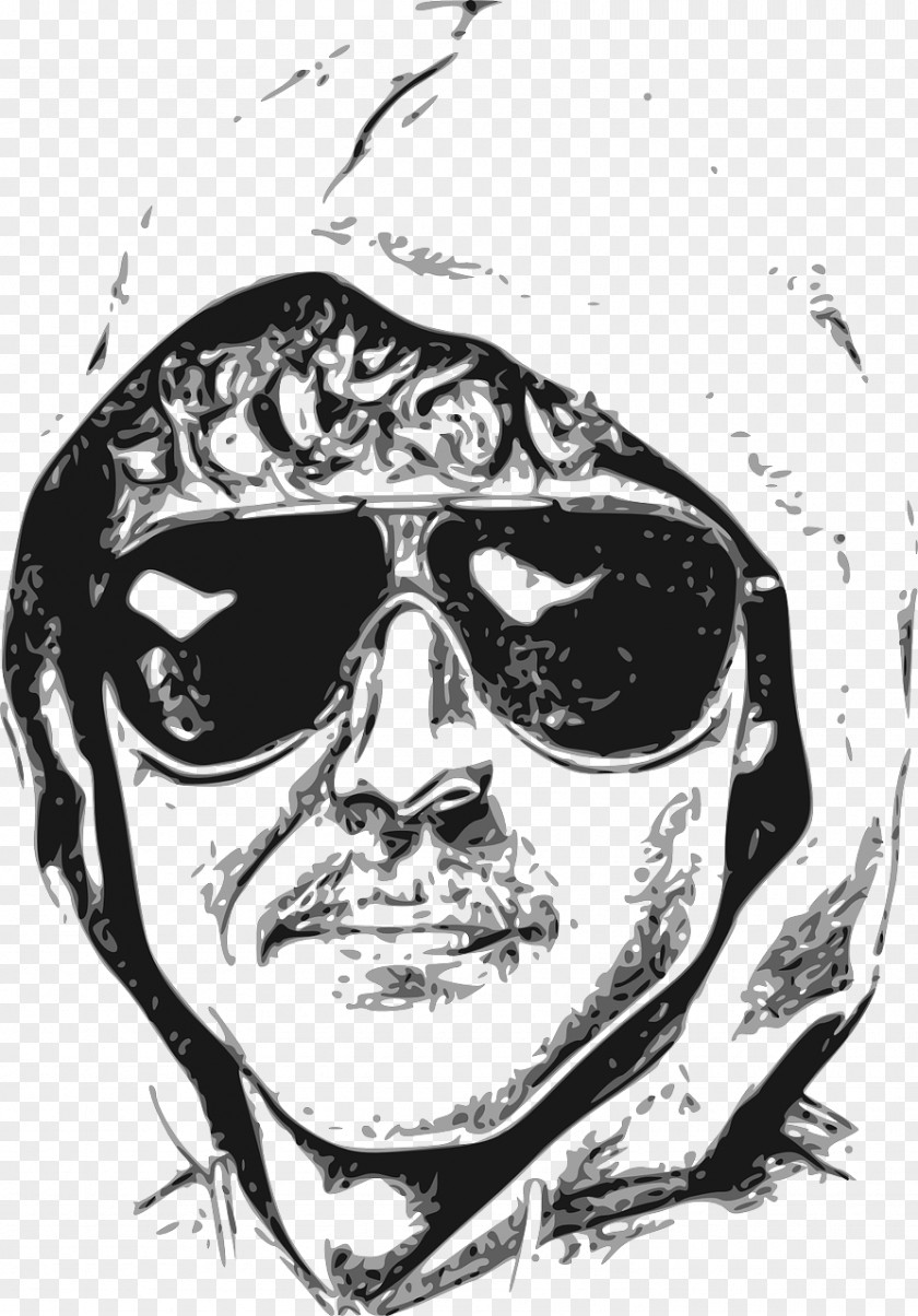GANGSTER Facial Composite Hoodie Police Drawing Sketch PNG