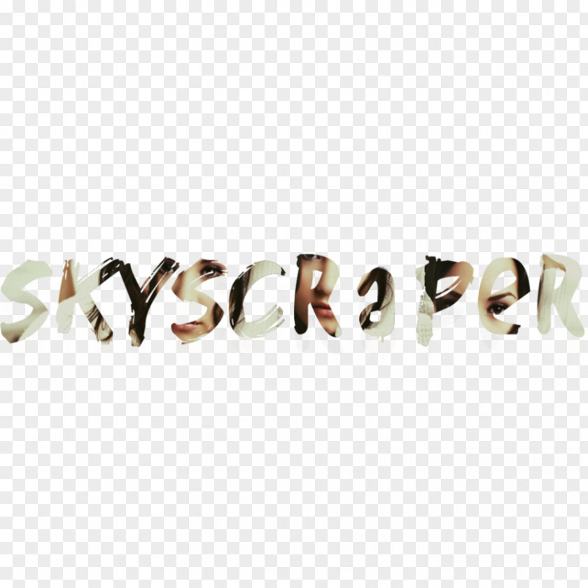 Skycraper Body Jewellery Font PNG