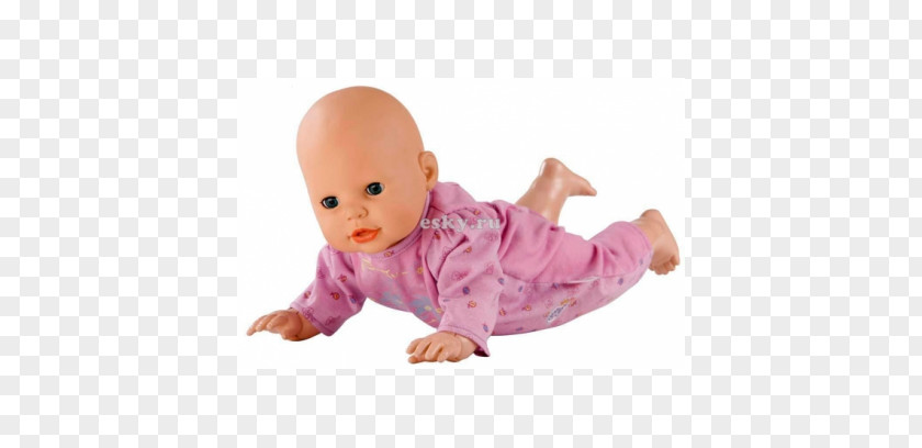 Doll Infant Child Baby Born Interactive Toy PNG