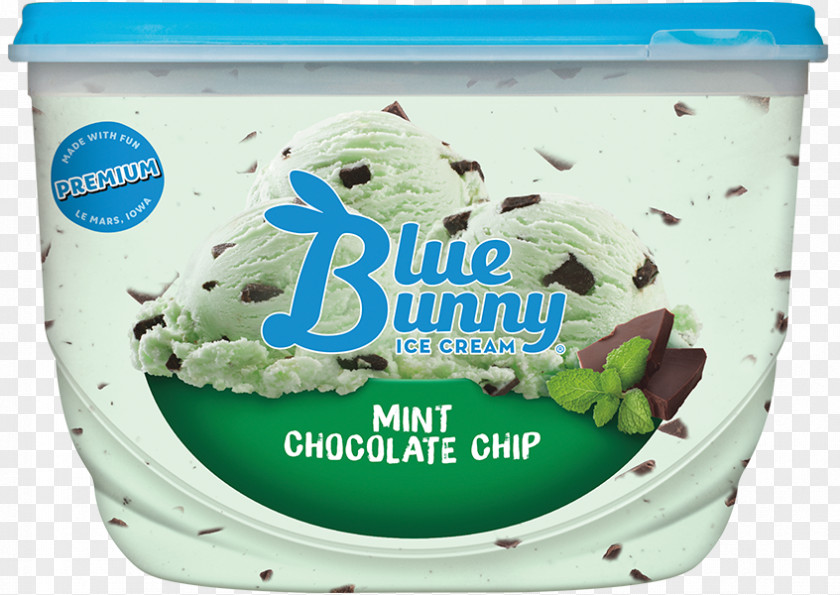 Ice Cream Chocolate Chip Cookie Sundae Mint PNG