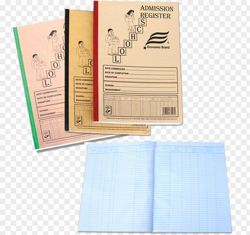 School Admission Paper Economic Industries Ltd Stationery Retail PNG