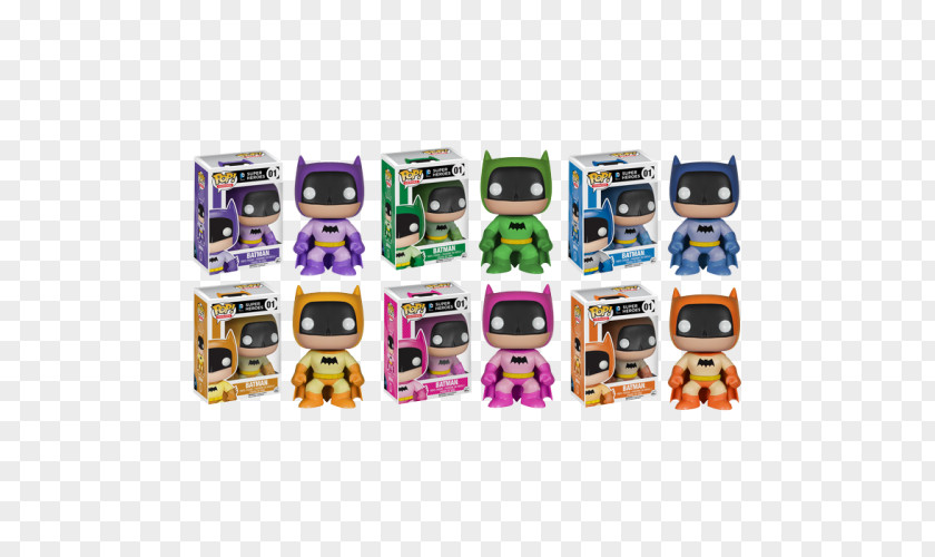 Batman Funko DC Comics Purple PNG