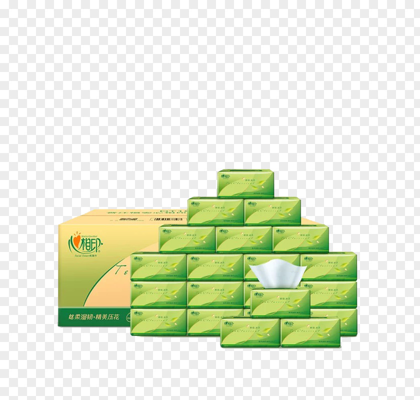 Green Paper Pumping The Heart Of India Facial Tissue Kleenex PNG