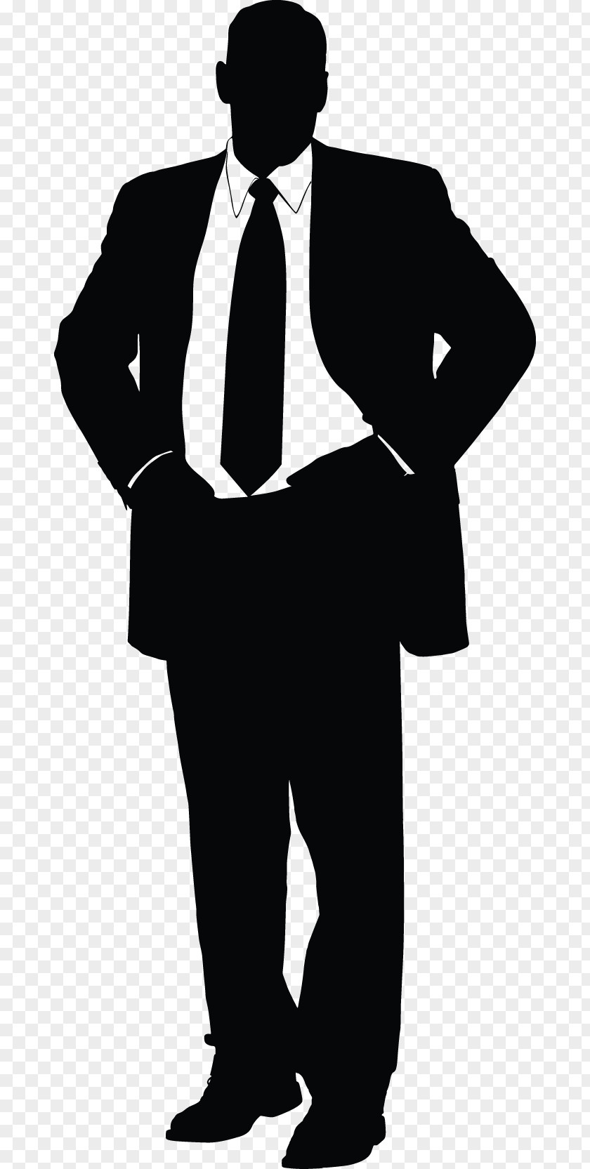 Man Silhouette Businessperson Company Management Small Business PNG