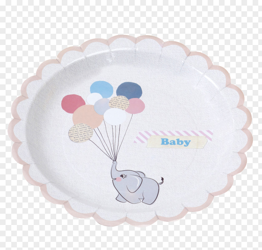 Plate Baptism Porcelain Tableware PNG