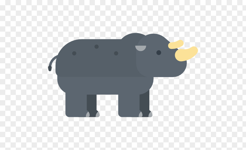 Elephant Rhinoceros Indian Animal PNG