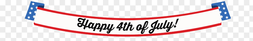 Happy Fourth Of July Long Banner PNG Banner, 4th of July! clipart PNG