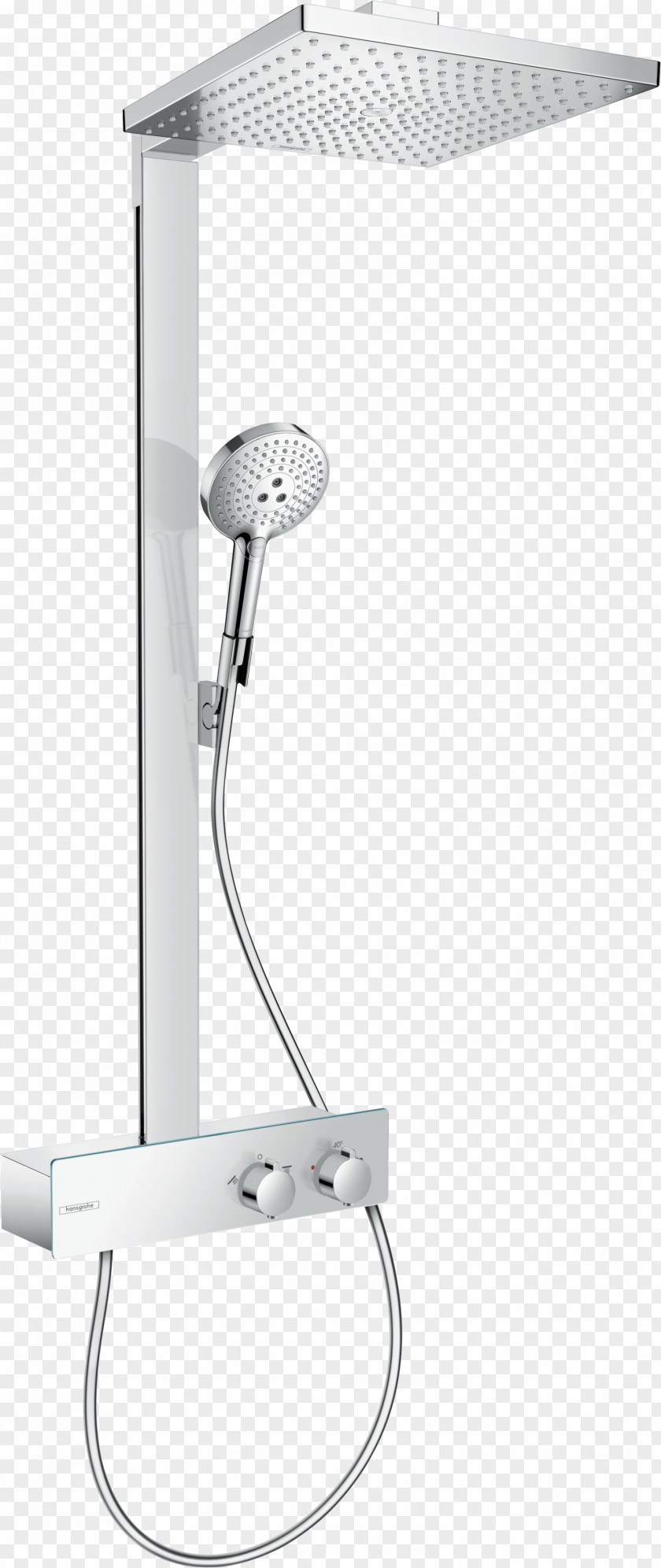 Thermostat System Hansgrohe Shower Bateria Wodociągowa Kitchen PNG