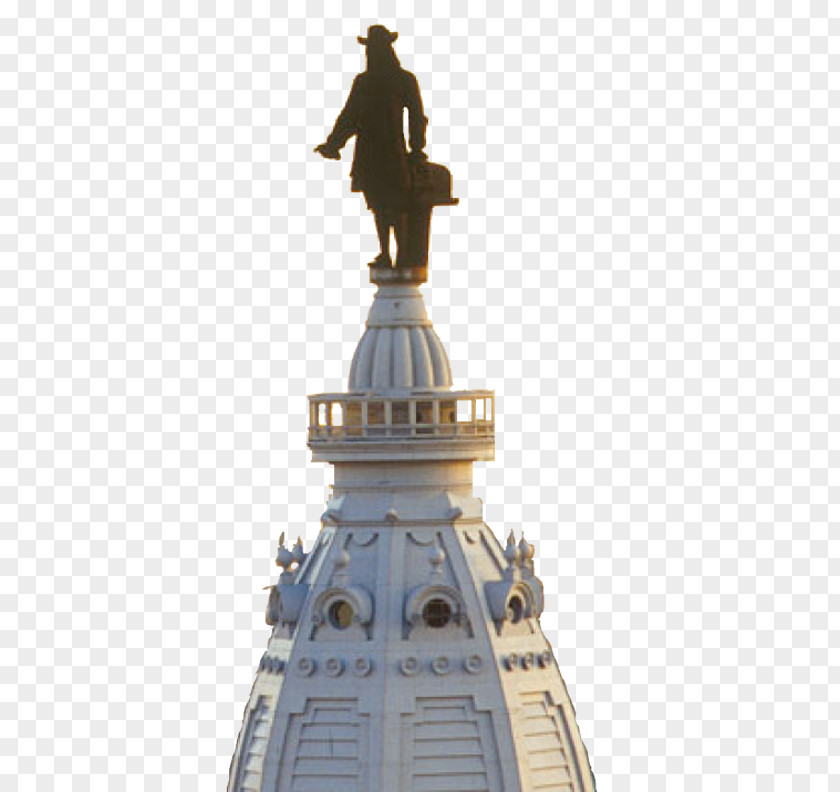Town Hall Philadelphia City Independence William Penn Statue Building PNG