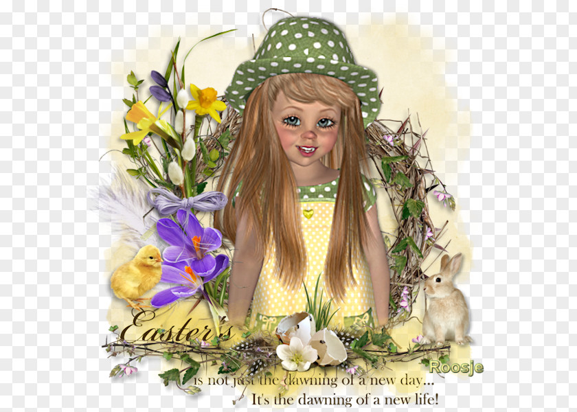 Design Floral Fairy Lavender PNG