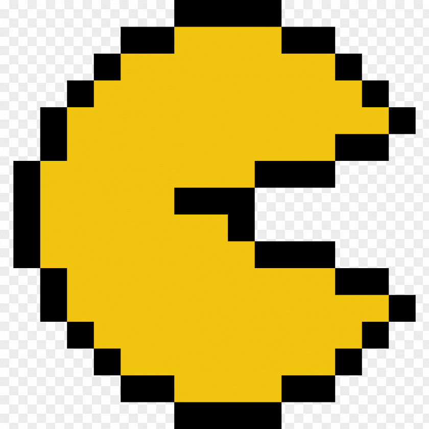 Pac Man Pac-Man World 3 Minecraft Pixel Art PNG