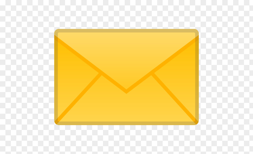 Paper Product Triangle Email Emoji PNG