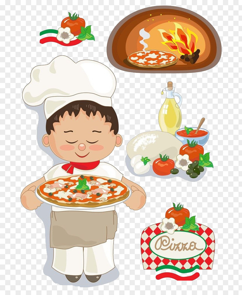 Pizza Italian Cuisine Food Tomato PNG