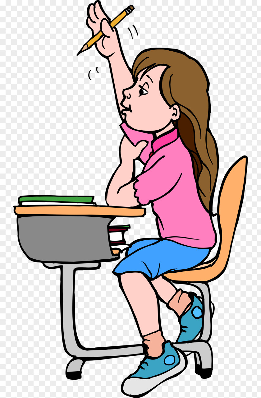 Student PNG , little girl clipart PNG