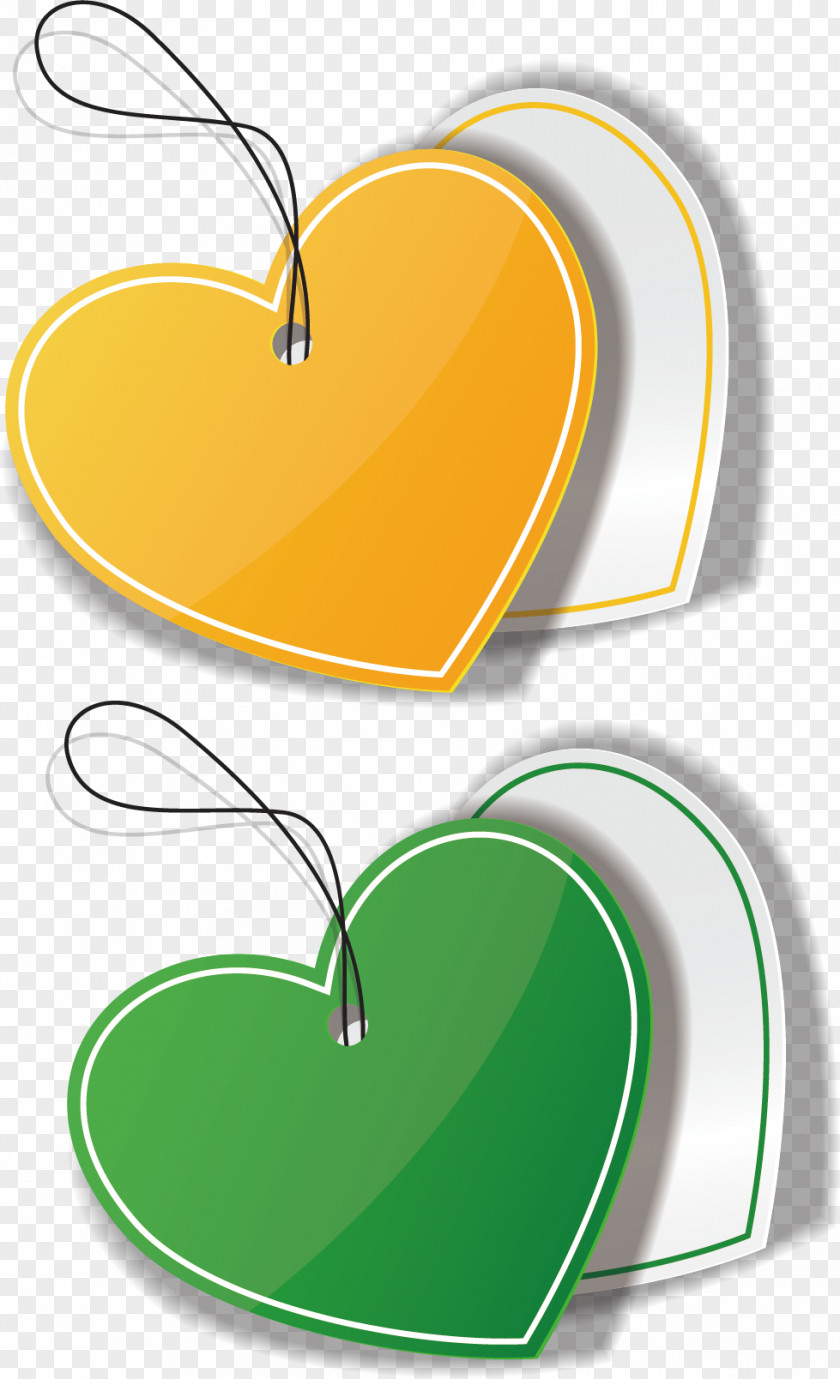 Tag Material Heart Clip Art PNG