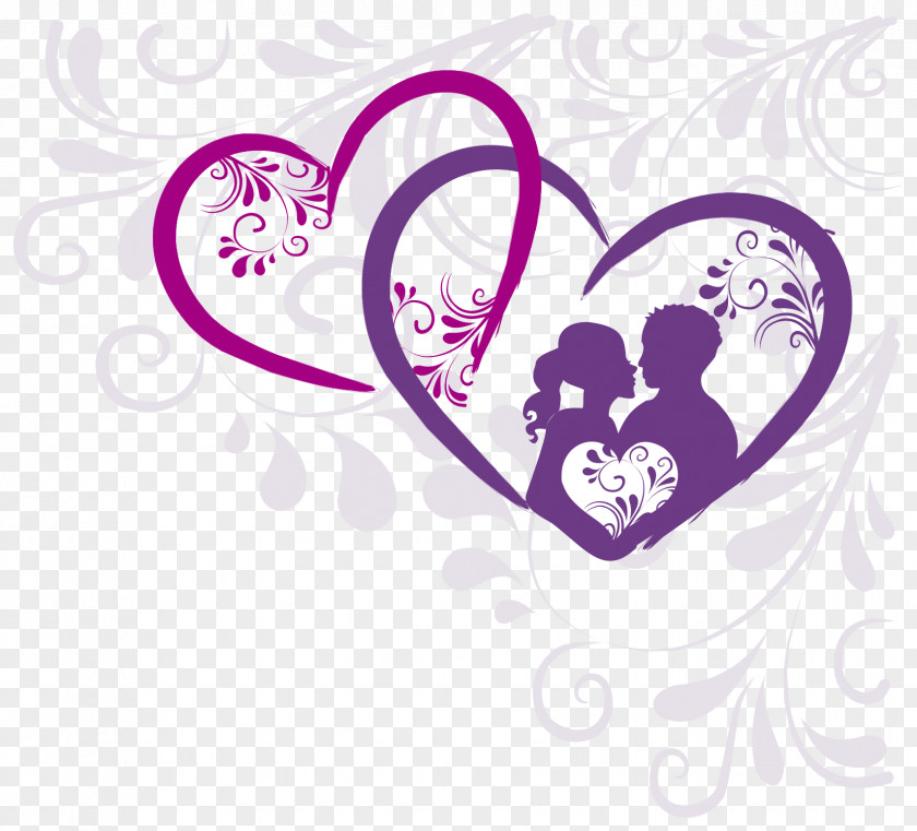 Couple Sweet Background Vector Heart Clip Art PNG