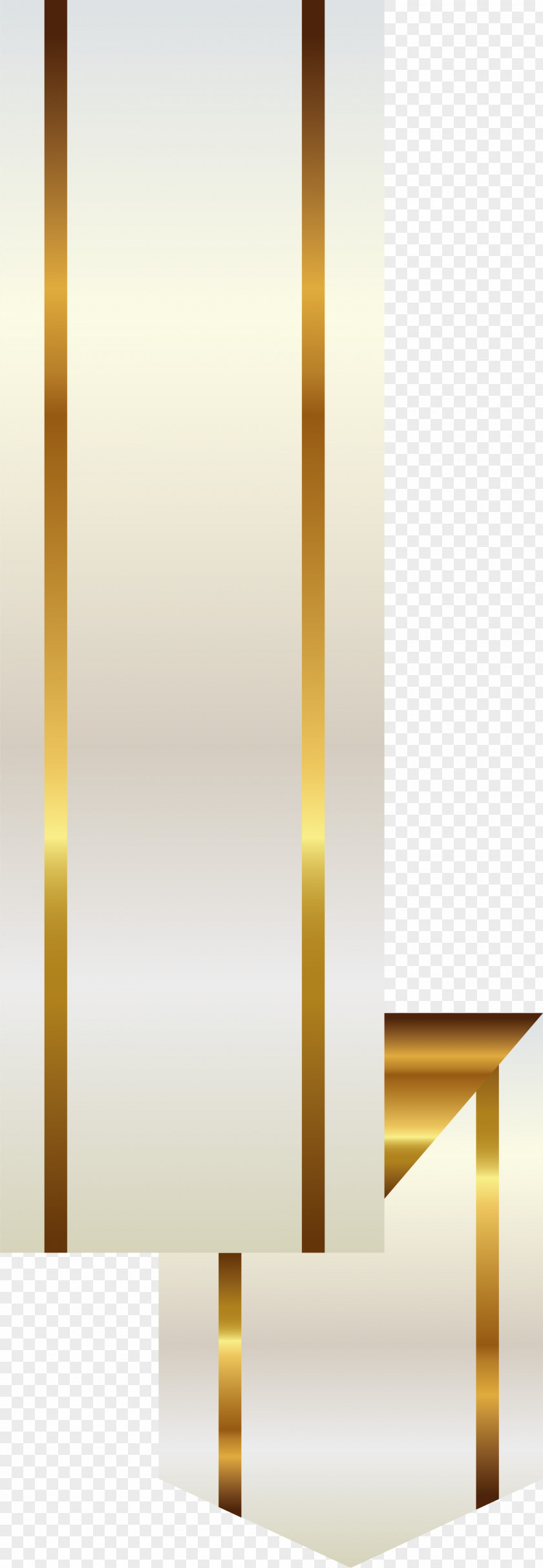 Golden Glitter Banner PNG glitter banner clipart PNG