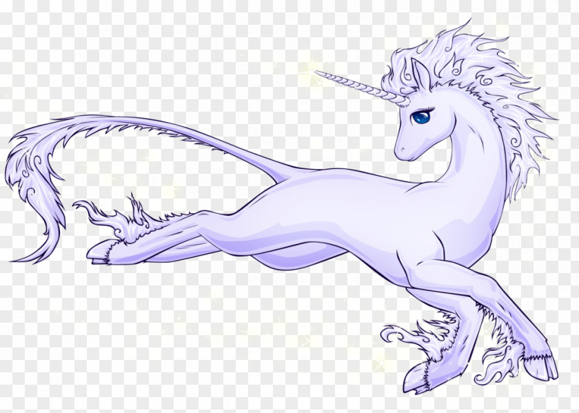 Horse Line Art Sketch PNG