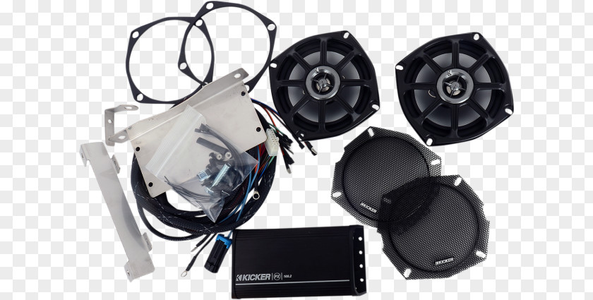 Motorcycle Sound Systems Electrical Wires & Cable KICKER Klock Werks FINC14 Audio Power Amplifier PNG