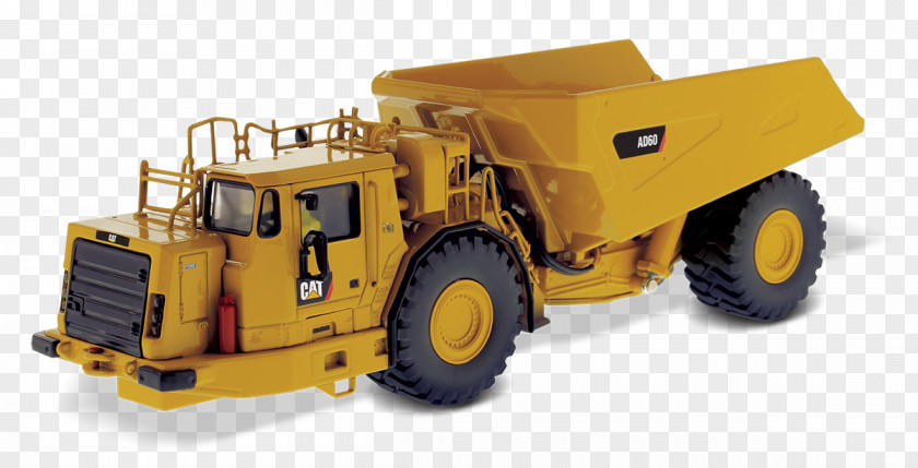 Caterpillar Dump Truck Inc. Die-cast Toy Articulated Hauler Loader Vehicle PNG