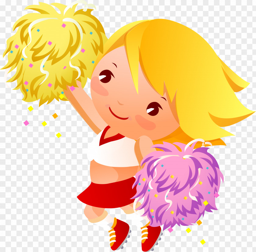 Children's Dance Cheerleading Pom-pom Royalty-free Clip Art PNG