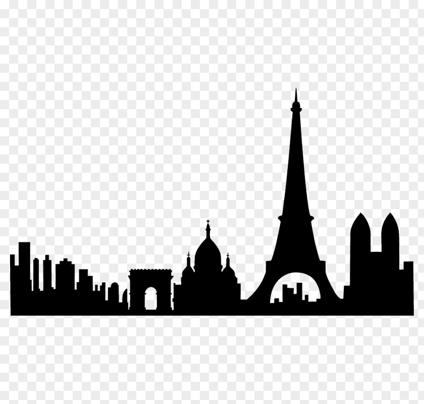 Cityscape Wall Decal Sticker Paper PNG