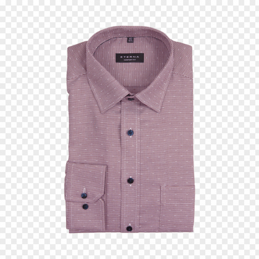 Dress Shirt Sleeve Collar Outerwear Pink M PNG
