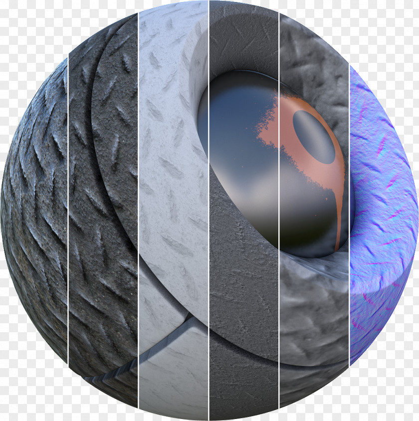 Shading Symmetrical Pattern Circle Tire PNG