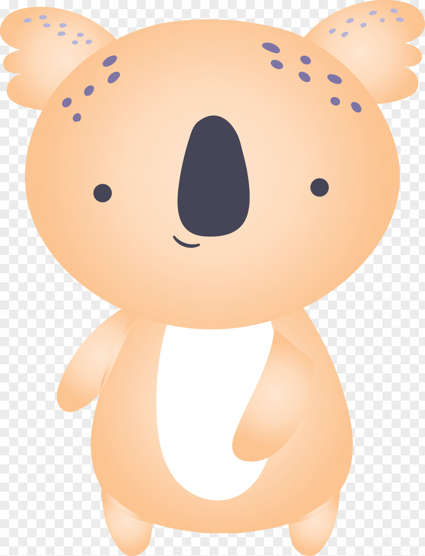 Animal Figure Nose Cartoon Stuffed Toy PNG