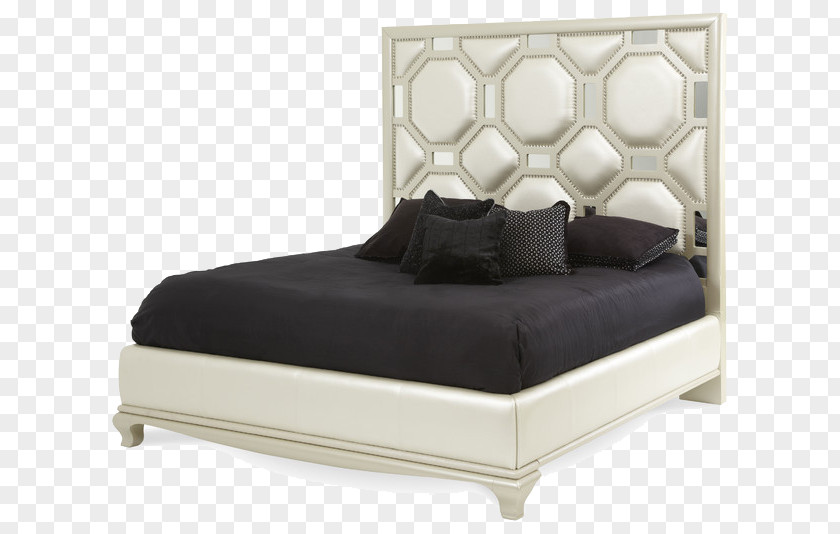 Bed Nightstand Headboard Upholstery Furniture PNG