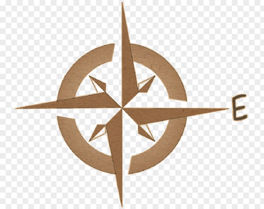 Compass North Rose Symbol Cardinal Direction PNG