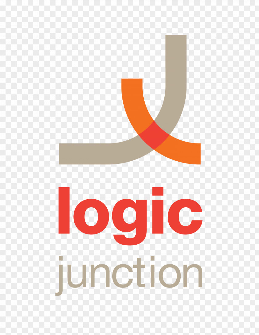 Italics LogicJunction Logo Business Graphic Design System PNG