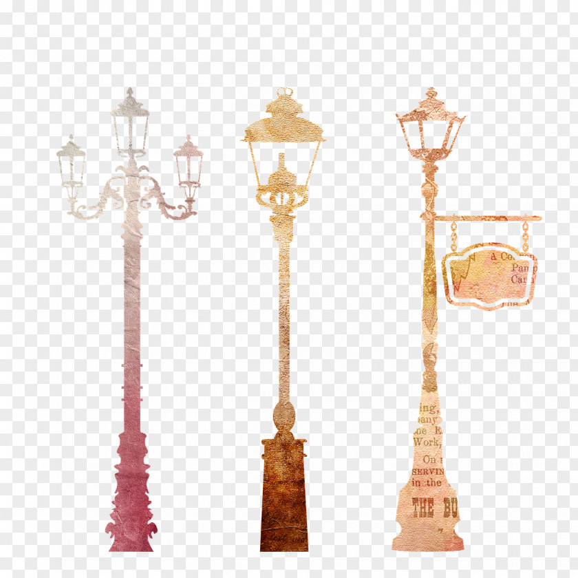 Light Street Lantern Oil Lamp PNG