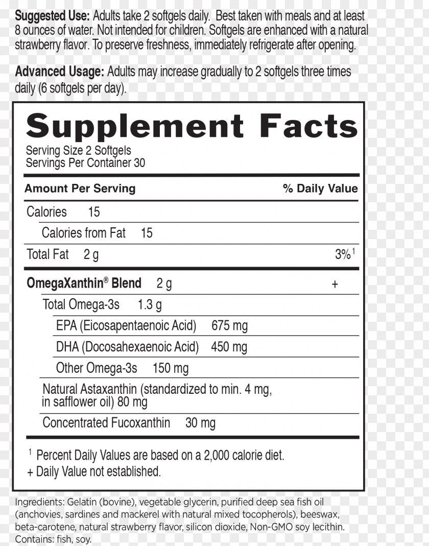 Line Dietary Supplement Document Softgel Acid Gras Omega-3 PNG