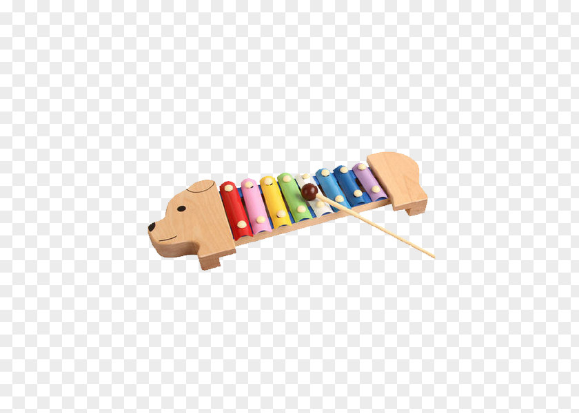 Puppy Xylophone Glockenspiel Toy Celesta Yunhe County PNG