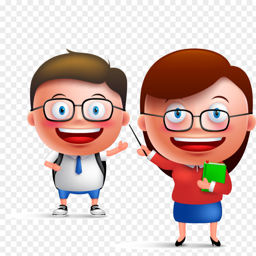 Teachers And Students Student Teacher Illustration PNG