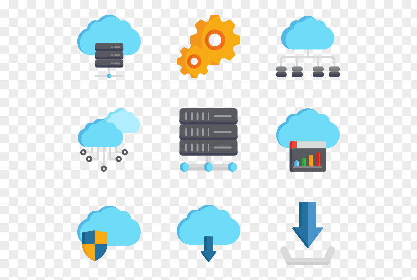 Winter Town Cloud Storage Computing PNG