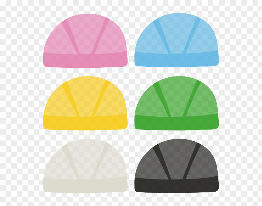 Baseball Cap Hat Swimming Yellow PNG