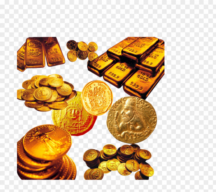 Finance Coin Pattern Gold Chinese Zodiac PNG