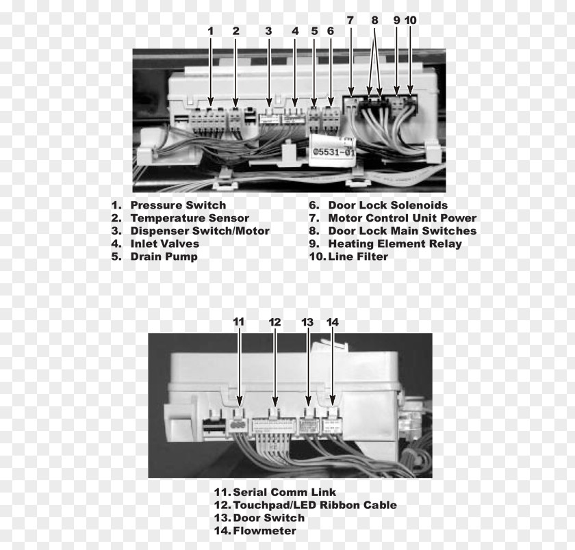 Hose With Water Washing Machines Whirlpool Corporation Kenmore Clothes Dryer Wiring Diagram PNG