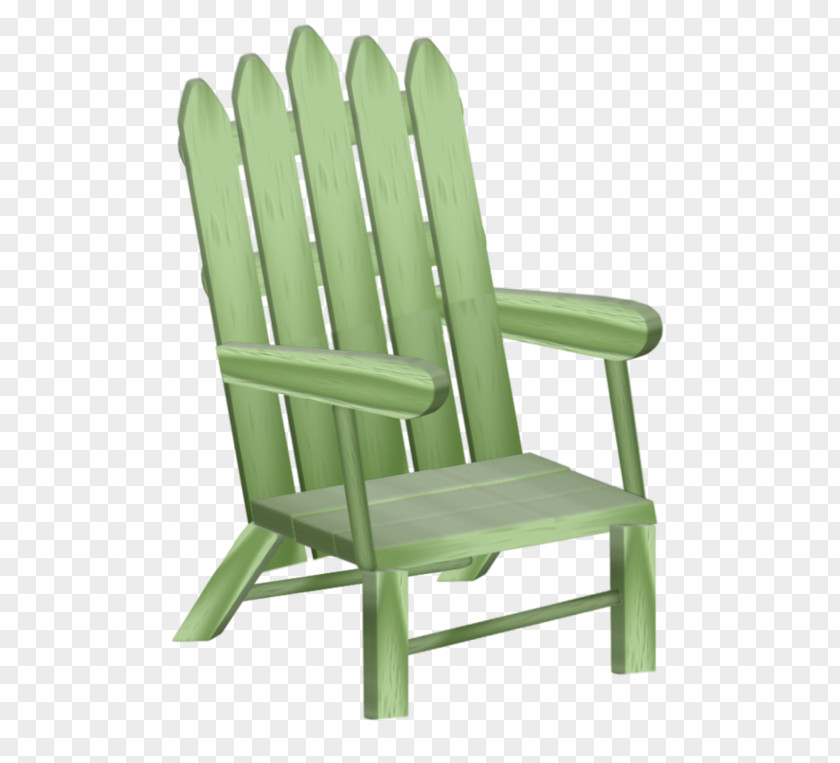 Plastic Outdoor Furniture Chair Green PNG