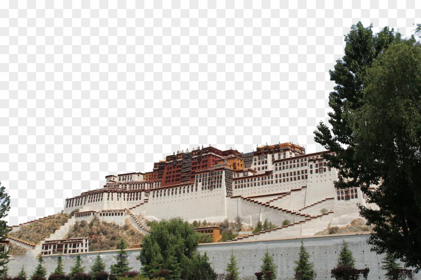Potala Palace Panorama Jokhang Tourist Attraction Tourism PNG