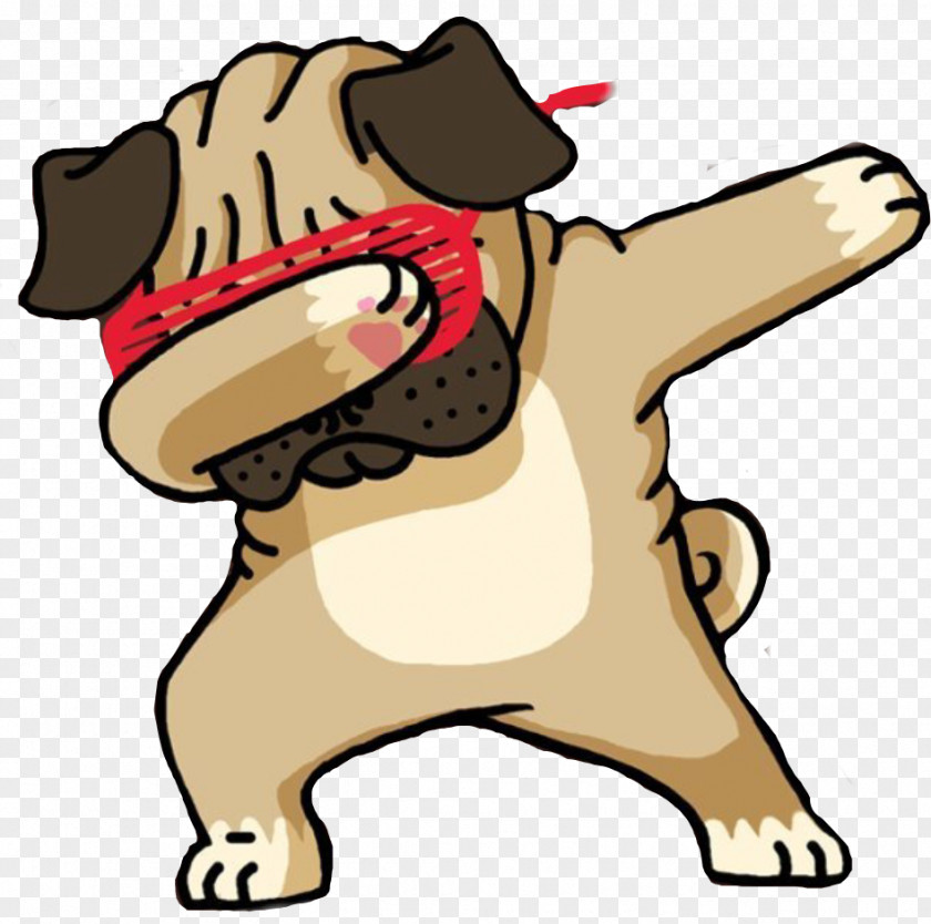 Tshirt Pug T-shirt Dab Puppy PNG