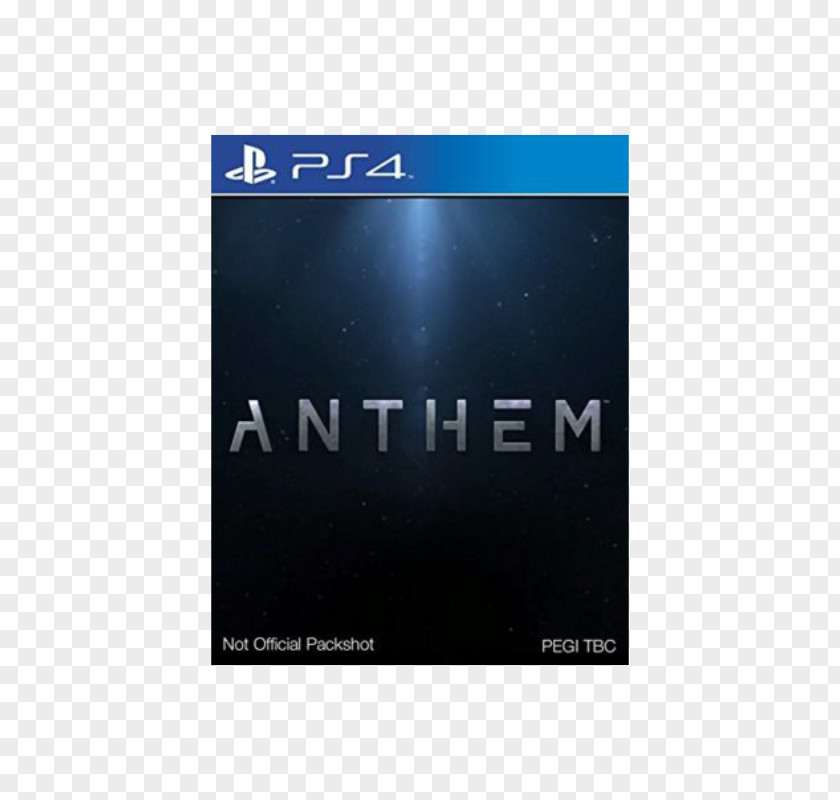 Anthem PlayStation 4 Brand Font PNG