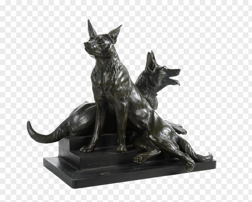 Dog Bronze Sculpture Breed PNG