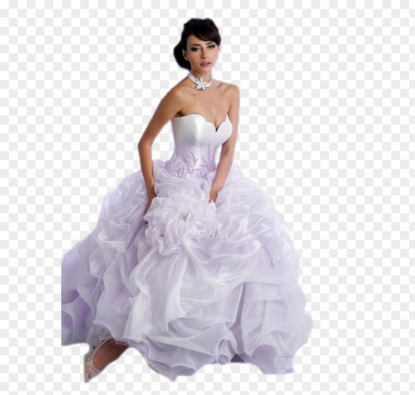 Dress Wedding Bride Evening Gown PNG