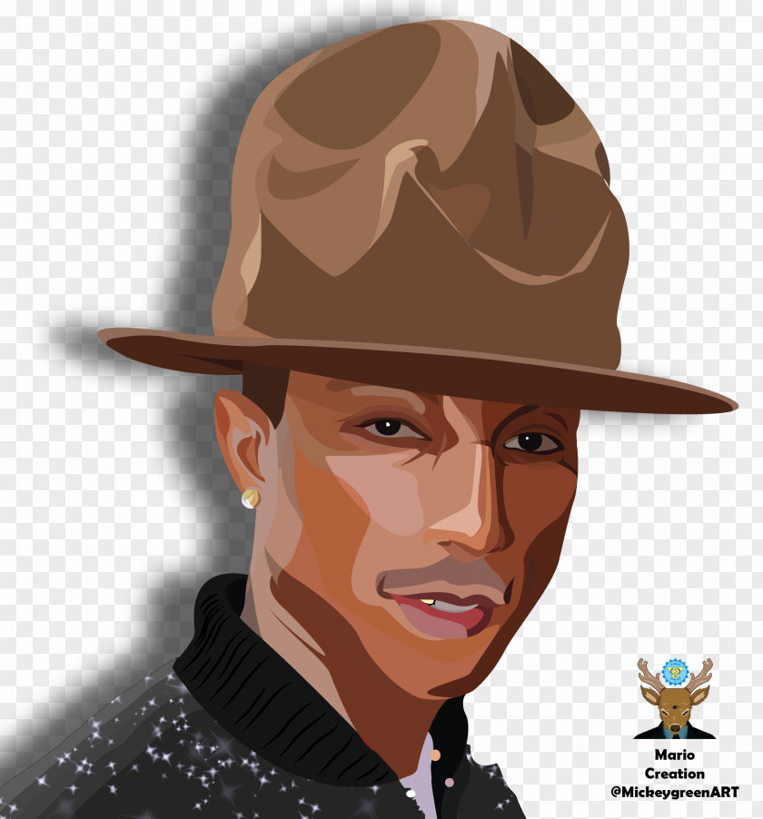 Hat Fedora Cowboy Cartoon Forehead PNG