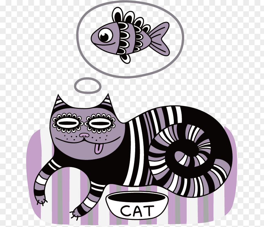 Illustration Cat Black Kitten PNG